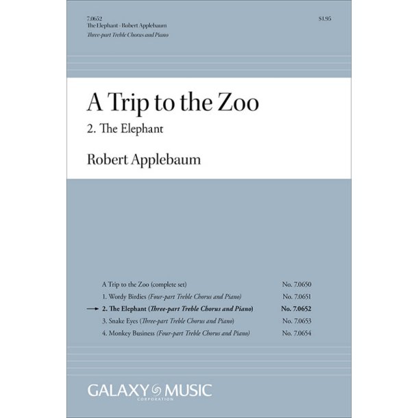 A Trip to the Zoo: 2. The Elephant