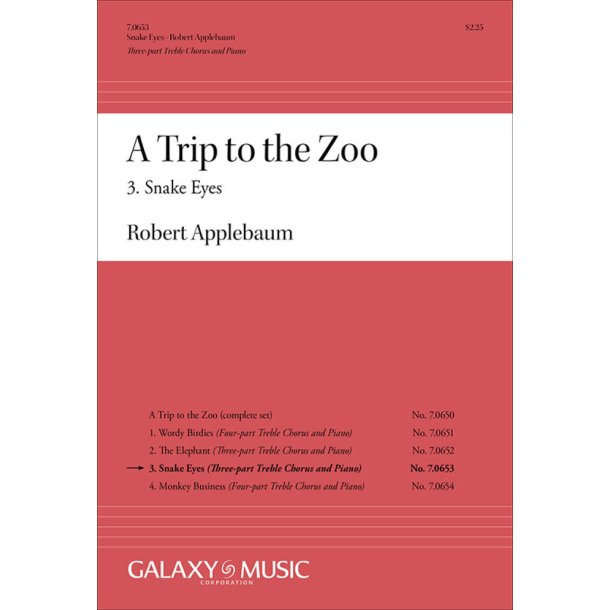 A Trip to the Zoo: 3. Snake Eyes