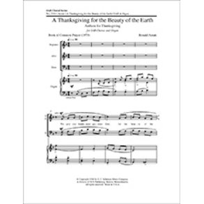 A Thanksgiving for the Beauty of the Earth