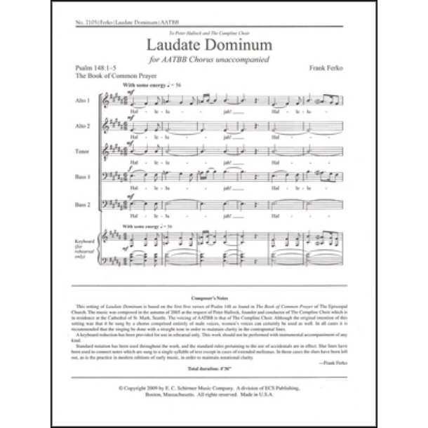 Laudate Dominum