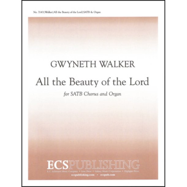 All the Beauty of the Lord
