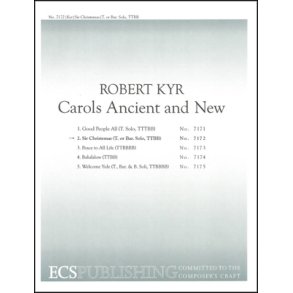Carols Ancient and New: No. 2 Sir Christemas