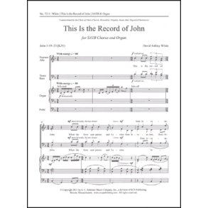 This Is the Record of John