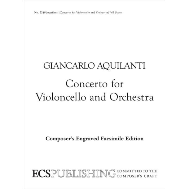Concerto for Violoncello and Orchestra