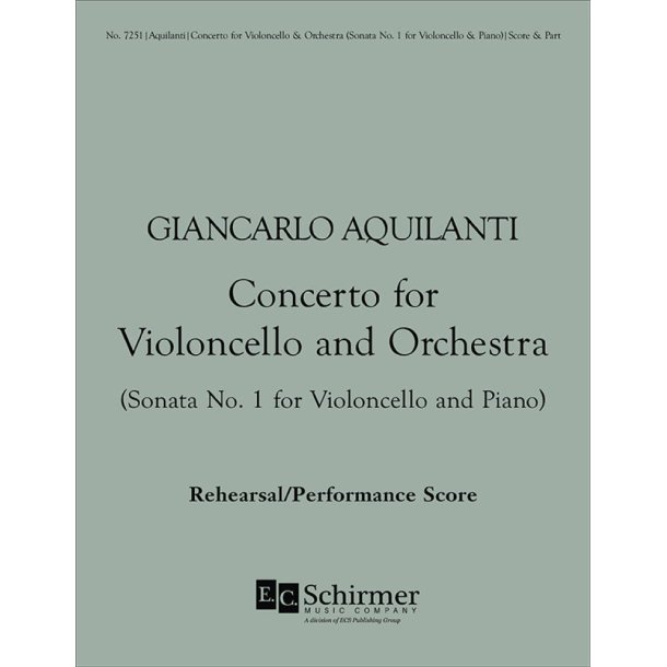 Concerto for Violoncello and Orchestra