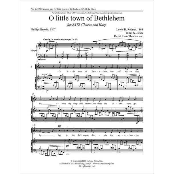 O Little Town of Bethlehem