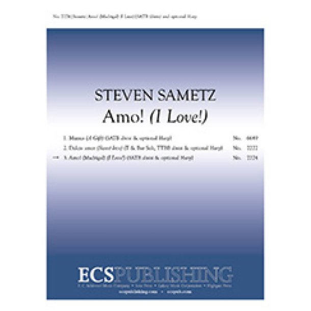 Amo!: 3. Amo! : Madrigal