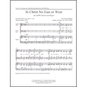 In Christ No East or West