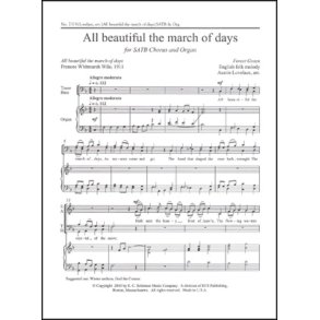 All beautiful the march of days