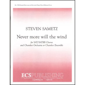 Never more will the wind