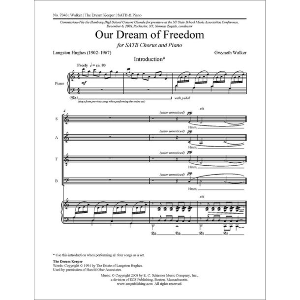Our Dream of Freedom: No. 3 The Dream Keeper