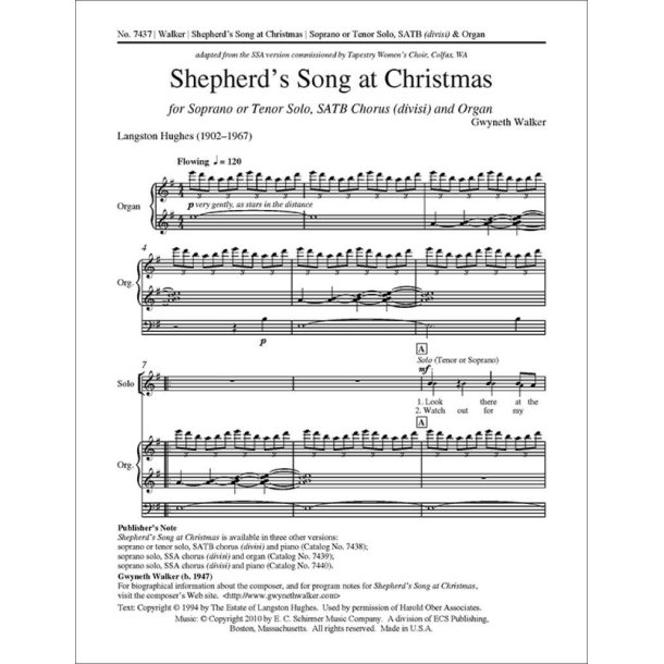 Shepherd's Song at Christmas