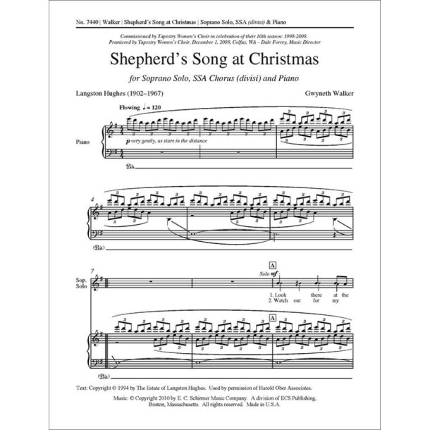 Shepherd's Song at Christmas