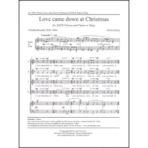 Love came down at Christmas