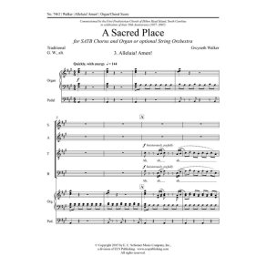 A Sacred Place: 3. Alleluia! Amen!