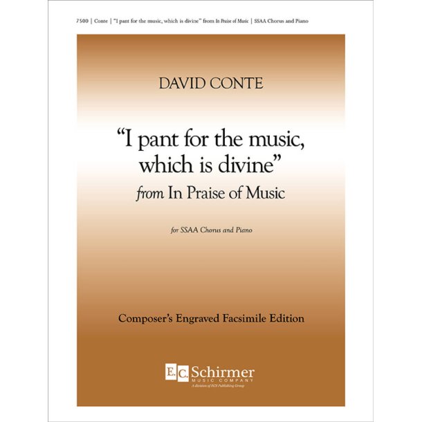 In Praise of Music : I pant for the music, which is divine