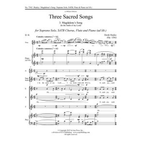 Three Sacred Songs: 3. Magdalene