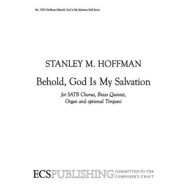 Behold, God Is My Salvation