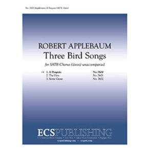 Three Bird Songs: 1. A Penguin