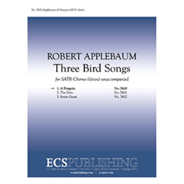 Three Bird Songs: 1. A Penguin