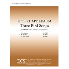 Three Bird Songs: 2. The Hen