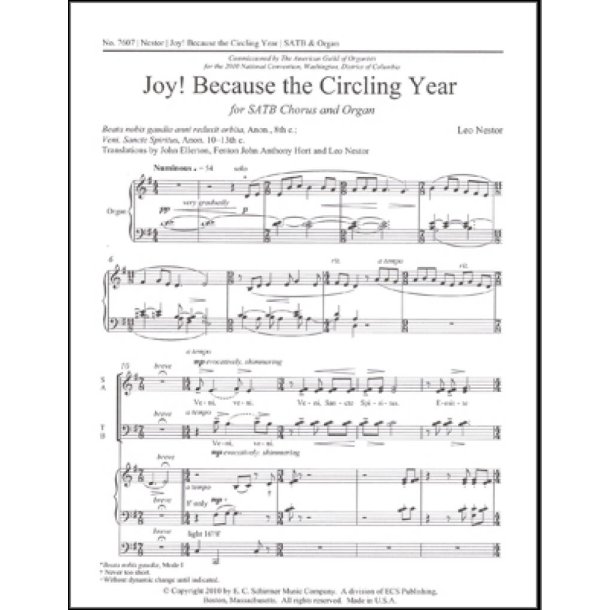 Joy! Because the Circling Year