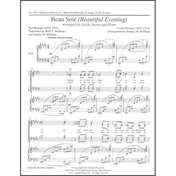 Beau Soir : Beautiful Evening