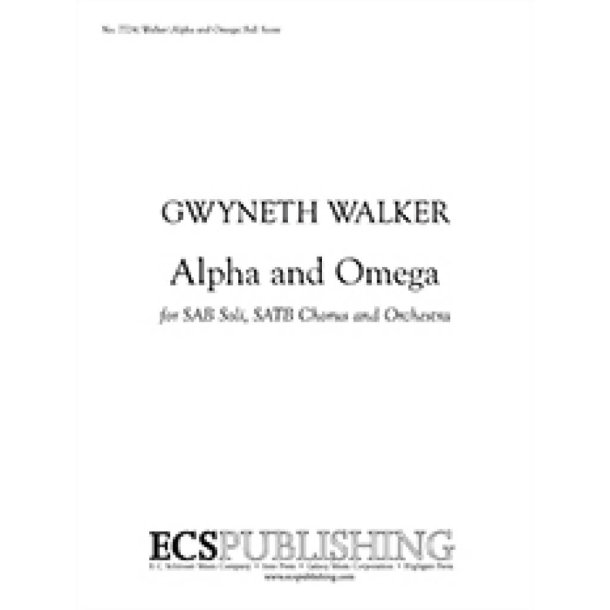 Alpha and Omega : Orchestra Version Full Score
