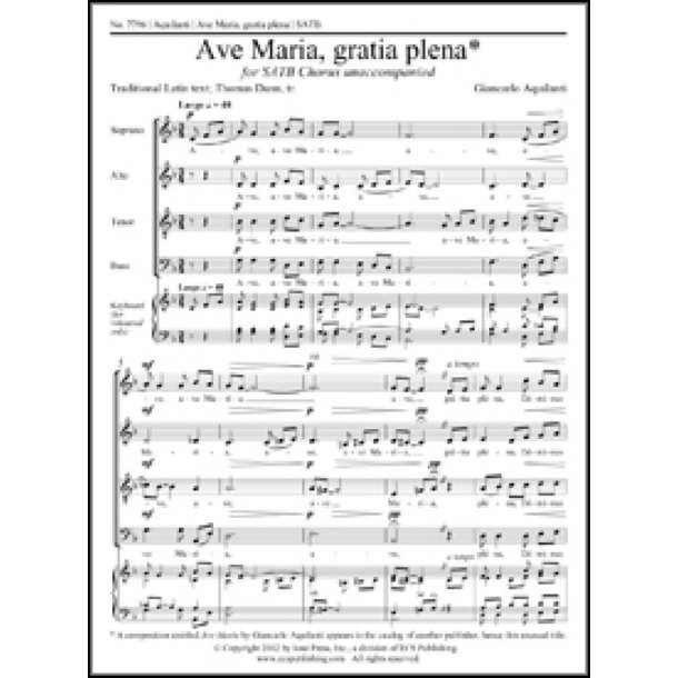 Ave Maria, gratia plena