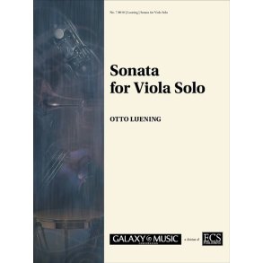 Sonata for Viola Solo