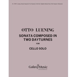 Sonata Composed in Two Dayturns