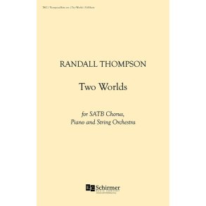 Five Love Songs: No. 3. Two Worlds : Full Score