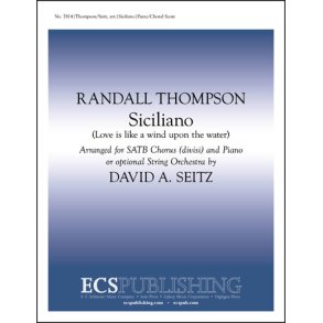 Siciliano : Love is like a wind upon the water