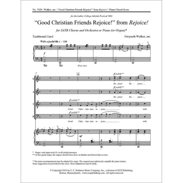 Rejoice!: No. 3 Good Christian Friends Rejoice!