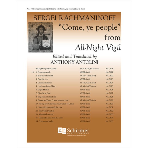 All-Night Vigil: 1. Come, ye people