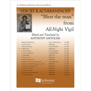 All-Night Vigil: 3. Blest the man
