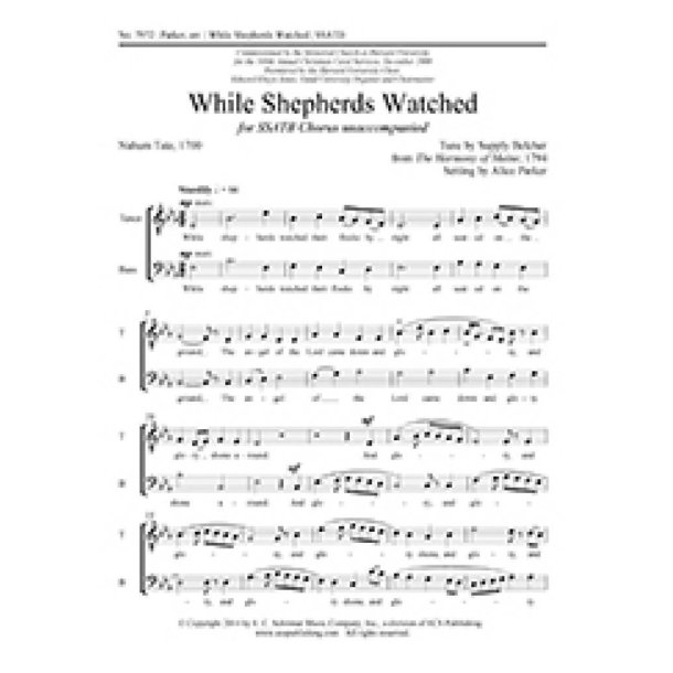 While Shepherds Watched