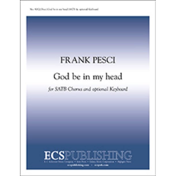 God be in my head