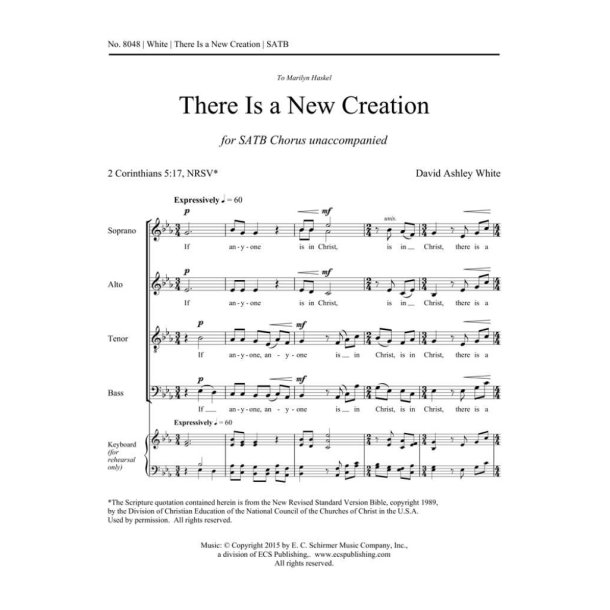 There Is a New Creation