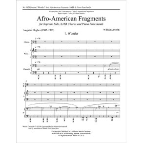 Afro-American Fragments: 1. Wonder