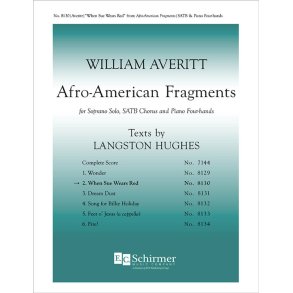 Afro-American Fragments: 2. When Sue Wears Red