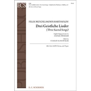 Drei Geistliche Lieder : Three Sacred Songs