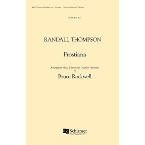 Frostiana : Reduced Orchestral Score