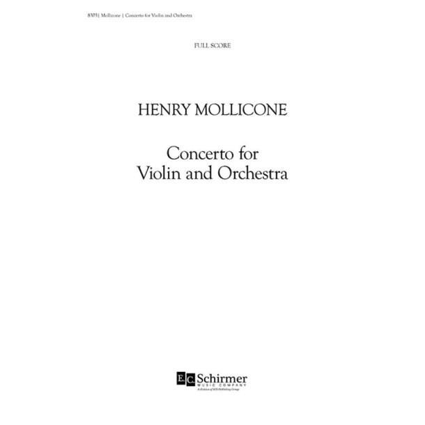 Concerto for Violin and Orchestra : Additional Orchestra Score