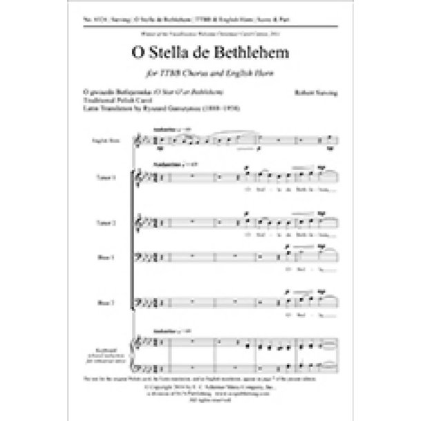 O Stella de Bethlehem