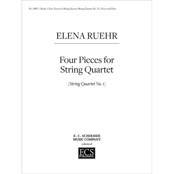 String Quartet No.1-Four Pieces for String Quartet