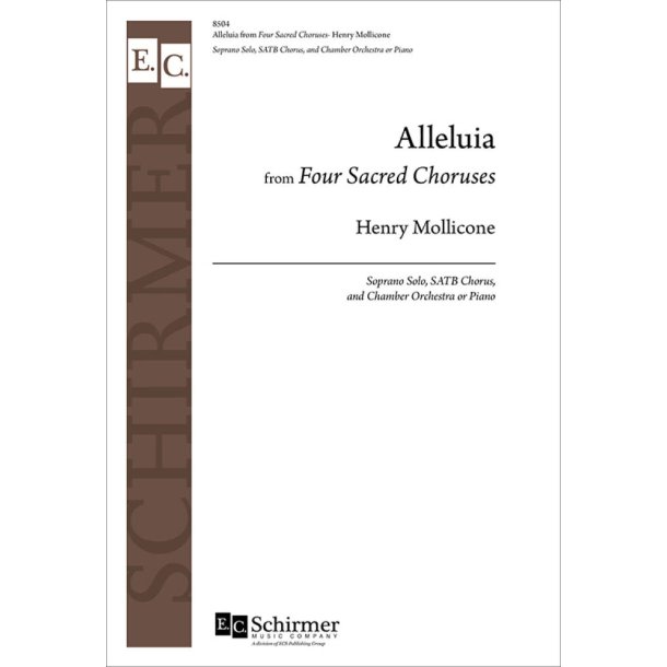 Alleluia from Four Sacred Choruses
