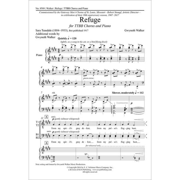Refuge : from Sing Evermore!