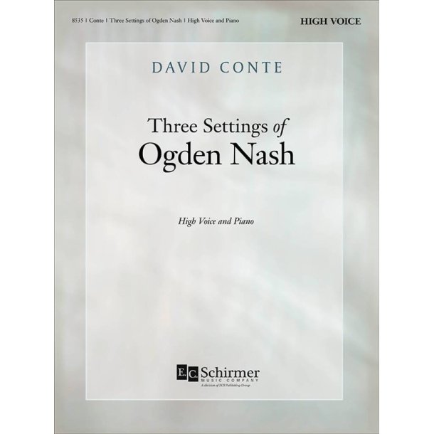 Three Settings of Ogden Nash