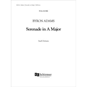 Serenade in A Major : Additional Orchestra Score